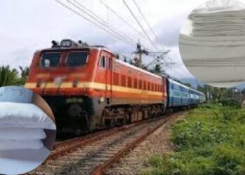 ट्रेनों से चादर व टावल साथ ले जा रहे यात्री, दो साल में रेलवे का 34 लाख से ज्यादा का नुकसान