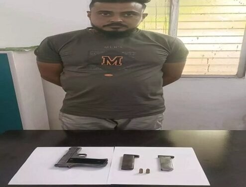 पिस्टल और जिंदा कारतूस के साथ आरोपी गिरफ्तार, रायपुर पुलिस की बड़ी कार्रवाई