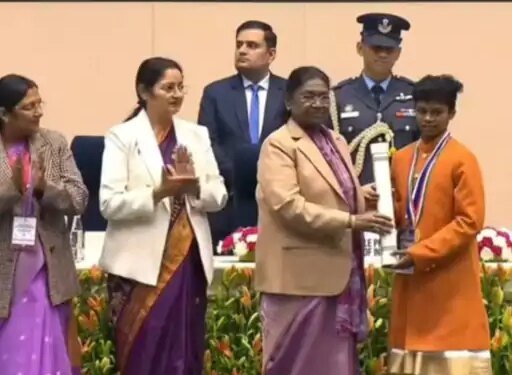 बालिका गृह की योगिता को राष्ट्रपति ने किया सम्मानित:जूडो में राष्ट्रीय स्तर पर मेडल जीतने पर मिला प्रधानमंत्री बाल पुरस्कार