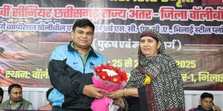 स्व बीरा सिंह की स्मृति में वालीबॉल चैंपियनशिप का उद्घाटन
