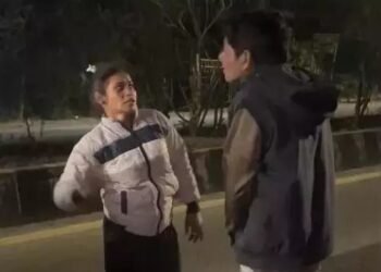 कोनी रोड पर युवक-युवती का हाई वोल्टेज ड्रामा, थप्पड़ों और आत्महत्या की धमकी से मचा हंगामा