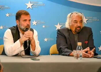 पित्रोदा बोले-सरकार राहुल के विदेश दौरों की निगरानी कर रही