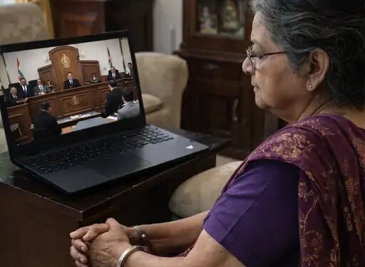 पूर्व CJI चंद्रचूड़ के नाम पर डिजिटल अरेस्ट:मुंबई में बुजुर्ग महिला से 3.71 करोड़ ठगे, सूरत से एक आरोपी गिरफ्तार