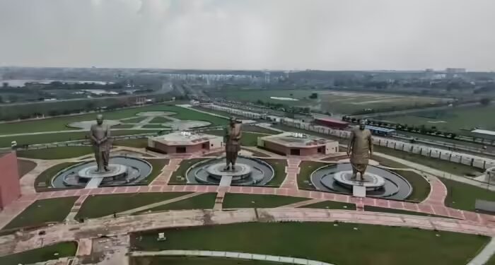 लखनऊ: पीएम मोदी जिस राष्‍ट्र प्रेरणा स्‍थल का करेंगे शुभारंभ, वो कभी कूड़े का ढेर हुआ करता था!