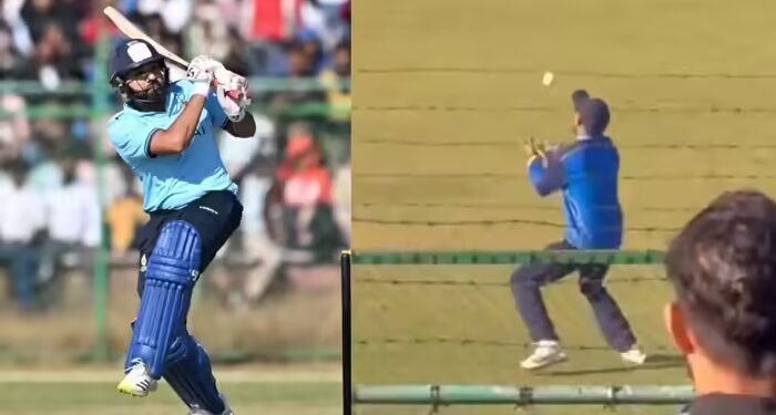 छूटते-छूटते दूसरी बार में पकड़ा कैच, डक पर आउट होने में ‘अनलकी’ रहे रोहित शर्मा