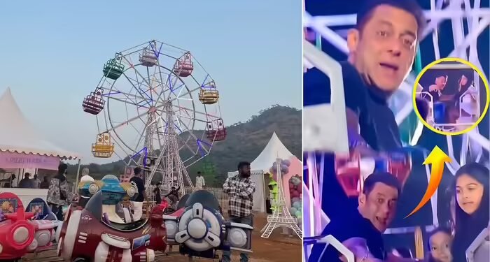 सलमान खान भांजी आयत संग बने बच्चे, झूले पर मस्‍ती, बर्थडे पर पनवेल फार्महाउस में था मेले जैसा माहौल