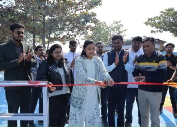 हनुवंतिया में नववर्ष का उल्लास, ‘एक्वा सेरेनेड’ थीम पर जल महोत्सव का हुआ भव्य शुभारंभ