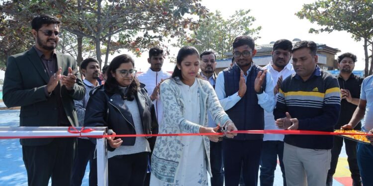 हनुवंतिया में नववर्ष का उल्लास, ‘एक्वा सेरेनेड’ थीम पर जल महोत्सव का हुआ भव्य शुभारंभ