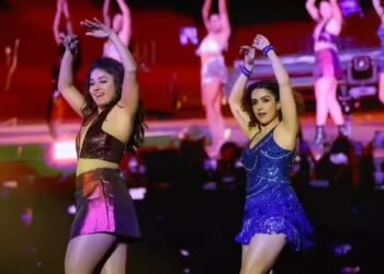 सुनिधि चौहान और सान्या मल्होत्रा ​​के डांस ने काटा गदर, द‍िल्ली कॉन्सर्ट का Video देख लोग दीवाने