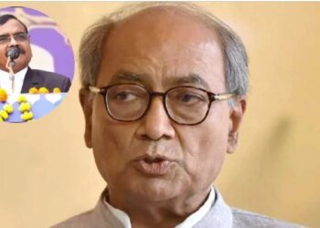 दिग्विजय सिंह ने ब्राह्मण बेटियों पर आपत्तिजनक टिप्पणी करने वाले IAS अधिकारी संतोष वर्मा का किया बचाव