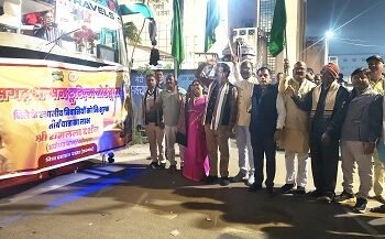 श्री रामलला दर्शन योजनांतर्गत 87 तीर्थयात्री अयोध्या धाम रवाना