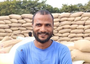 पारदर्शी धान खरीदी व्यवस्था से लाभान्वित हुए किसान रामप्रकाश कश्यप