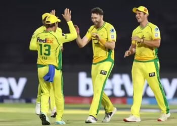 एसए20 में पहली बार देखने को मिला सुपर ओवर का रोमांच, सुपर किंग्स ने लगाई जीत की हैट्रिक