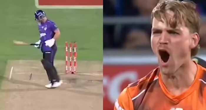 मैथ्यू वेड को आउट करने के बाद चिढ़ा रहा था बॉलर, अंपायर ने खेल कर दिया