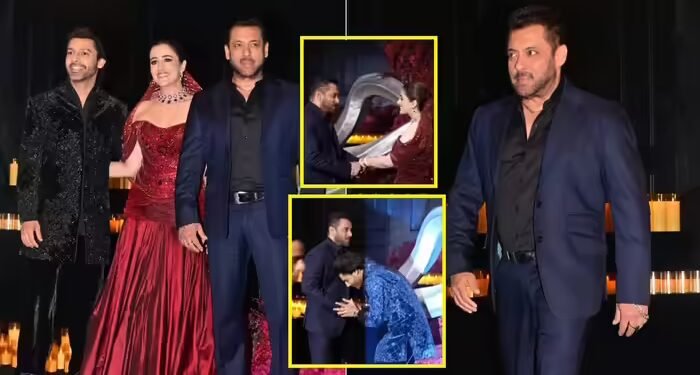 सलमान को देखते ही आशीर्वाद लेने झुक गए स्‍टेबिन, नुपूर सेनन के दूल्‍हे राजा की हो रही तारीफ