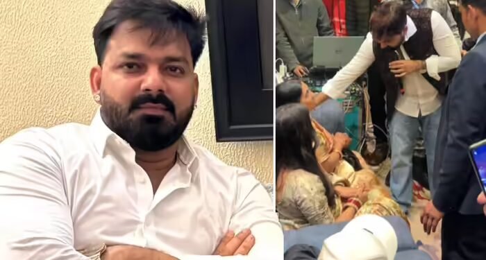 पवन सिंह ने मां के बगल में बैठी महिला को बताया उनकी बहू, कहा- मेरा बेटा, मेरा बच्चा है