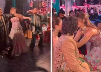 कृति सेनन ने बहन नूपुर के संगीत में उड़ाया गर्दा, ‘लॉलीपॉप’ गाने पर लगाए ठुमके, तो यह बोले यूजर्स