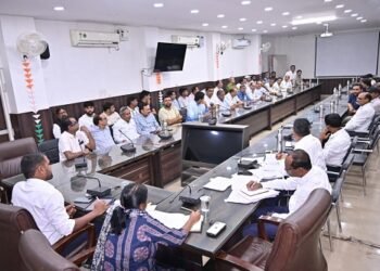 धान उठाव एवं मिलिंग कार्य में तेजी लाने कलेक्टर ने की राइस मिलर्स के साथ समीक्षा बैठक