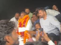 शराब घोटाला…1 साल बाद रिहा हुए लखमा, फूल-मालाओं से स्वागत