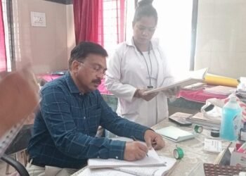 शहरी आयुष्मान आरोग्य मंदिर का औचक निरीक्षण