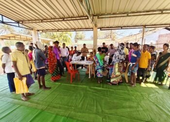 ग्राम मैनपुर में श्रम पंजीयन शिविर का हुआ आयोजन