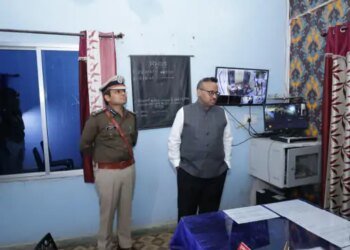 बिलासपुर IG ने मुंगेली थानों का किया निरीक्षण: