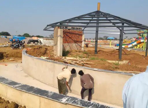 राजनांदगांव में अवैध तरीके से वाटर पार्क निर्माण का आरोप