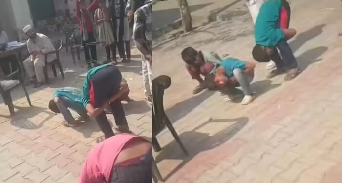 मेरठ: सरकारी स्कूल में मास्टर साहब ने बच्चों को बनाया मुर्गा, फिर डंडों से जमकर पीटा, गांववाले भड़के