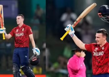 पाकिस्तान के खिलाफ हैरी ब्रूक ने चकनाचूर किया गेल-रोहित का रिकॉर्ड, टी20 वर्ल्ड कप में इतिहास रच दिया