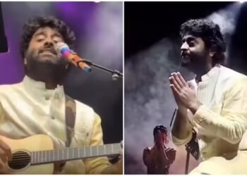 कोलकाता में स्‍टेज पर नर्वस हुए Arijit Singh, संन्‍यास के बाद पहली बार LIVE शो, कहा- घबराहट हो रही