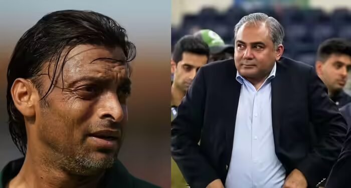 भारत से हार के बाद बौखलाए शोएब अख्तर, मोहसिन नकवी की धज्जियां उड़ा दी, यूं सरेआम उतारी इज्जत