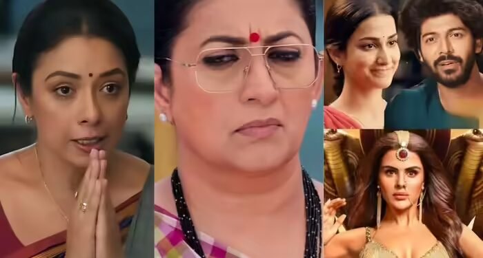 क्योंकि सास भी’ और ‘अनुपमा’ की अकड़ तोड़ने टॉप-5 में आए जी टीवी के 2 सीरियल, Naagin 7 की रेटिंग धड़ाम