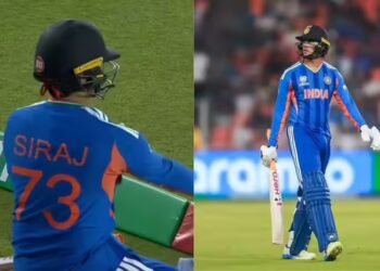 अरे यह क्या? मोहम्मद सिराज की जर्सी पहनकर बैटिंग करने आ गए थे अभिषेक शर्मा, DSP भी डक से नहीं बचा पाए