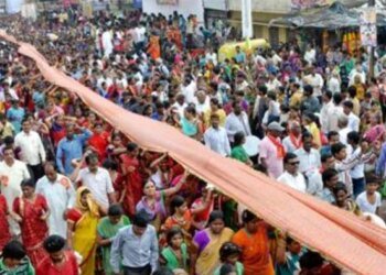 भोपाल के कोलार में खूनी चुनरी यात्रा: डांस के विवाद में गुंडे ने चलाई गोली, मची भगदड़; बाल-बाल बचे श्रद्धालु