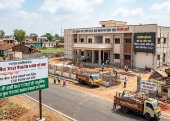 बीजेपी स्थापना दिवस पर मंत्री-विधायक सुनेंगे पंचायतों का दर्द, MP की 1455 पंचायतें अब भी भवन विहीन, 2500 से ज्यादा जर्जर