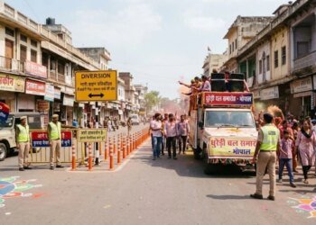 भोपाल में होली और धुरेड़ी को लेकर ट्रैफिक प्लान जारी, दो दिन भारी वाहनों के प्रवेश पर रोक, डायवर्ट रहेंगे रास्ते