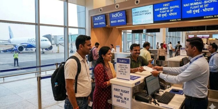 29 मार्च से भोपाल एयर कनेक्टिविटी में बदलाव, नवीं मुंबई की नई फ्लाइट शुरू, गोवा और अहमदाबाद की उड़ानों में कटौती