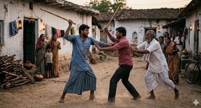 3 फीट के गलियारे के लिए सगे भाई बने जान के दुश्मन… भोपाल में भाइयों में चले लाठी-डंडे, 5 घायल, 10 पर केस दर्ज