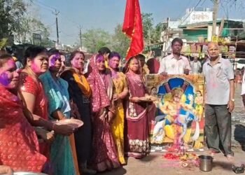 भटगांव में मनाई गई आदर्श होली भाईचारे और संस्कार का दिया संदेश