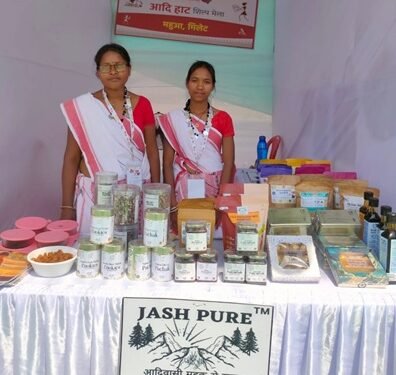 जशप्योर स्टॉल को मिली सराहना, महुआ को सुपरफूड के रूप में मिली नई पहचान