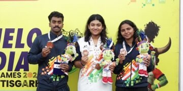 खेलो इंडिया ट्राइबल गेम्स (तीसरा दिन) कर्नाटक का दबदबा कायम