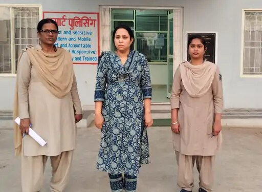 नौकरी-दिलाने के नाम पर 10 लाख ठगी:स्वास्थ्य-विभाग की महिला कर्मचारी गिरफ्तार