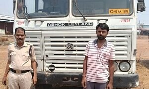 खनिजों के अवैध परिवहन पर की गई कार्रवाई