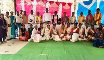 ग्राम पंचायत हितामेटा में सातधार महिला उत्पादक समूह भवन का उद्घाटन