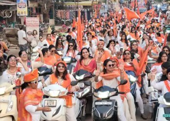 धमतरी में चेटीचंड महोत्सव…महिलाओं की भव्य बाइक रैली