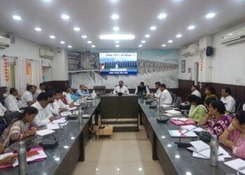 कलेक्टर ने ली साप्ताहिक समय सीमा की बैठक