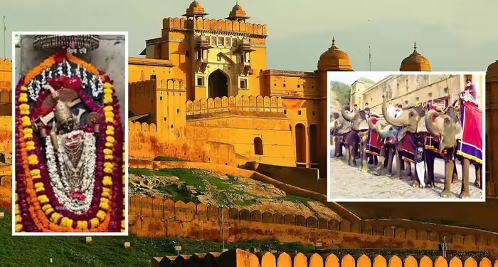 जयपुर में पर्यटकों के लिए थमी आमेर की ‘हाथी सवारी’, जानें नवरात्र में शिला माता के दर्शन समय