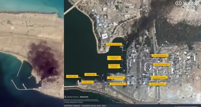 बंदर अब्बास, कोनार्क पोर्ट, अमेरिका ने ईरान के दो महत्वपूर्ण नौसेना बेस को किया तबाह, आज युद्ध का चौथा दिन, 10 बड़ी बातें