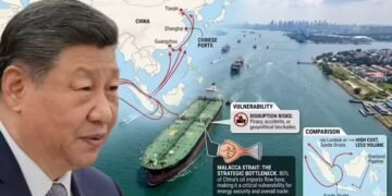 हिंद महासागर में ईरानी युद्धपोत पर हमले से चीन के छूटे पसीने, सच हुआ मलक्का स्ट्रेट का डर, भारत-US का यही प्लान