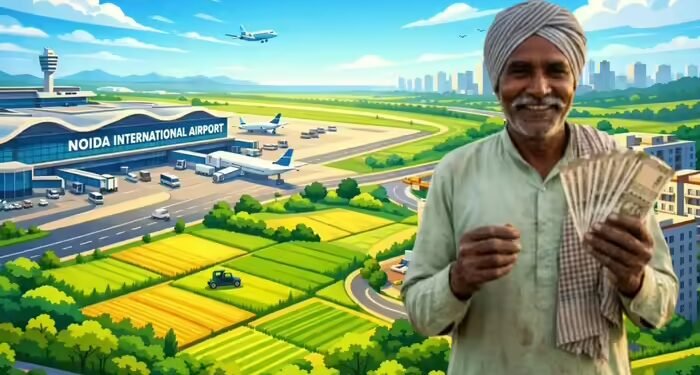 कभी जमीन खरीदने वाला कोई नहीं था, अब करोड़पति बन गए किसान, जेवर एयरपोर्ट ने बदली तकदीर